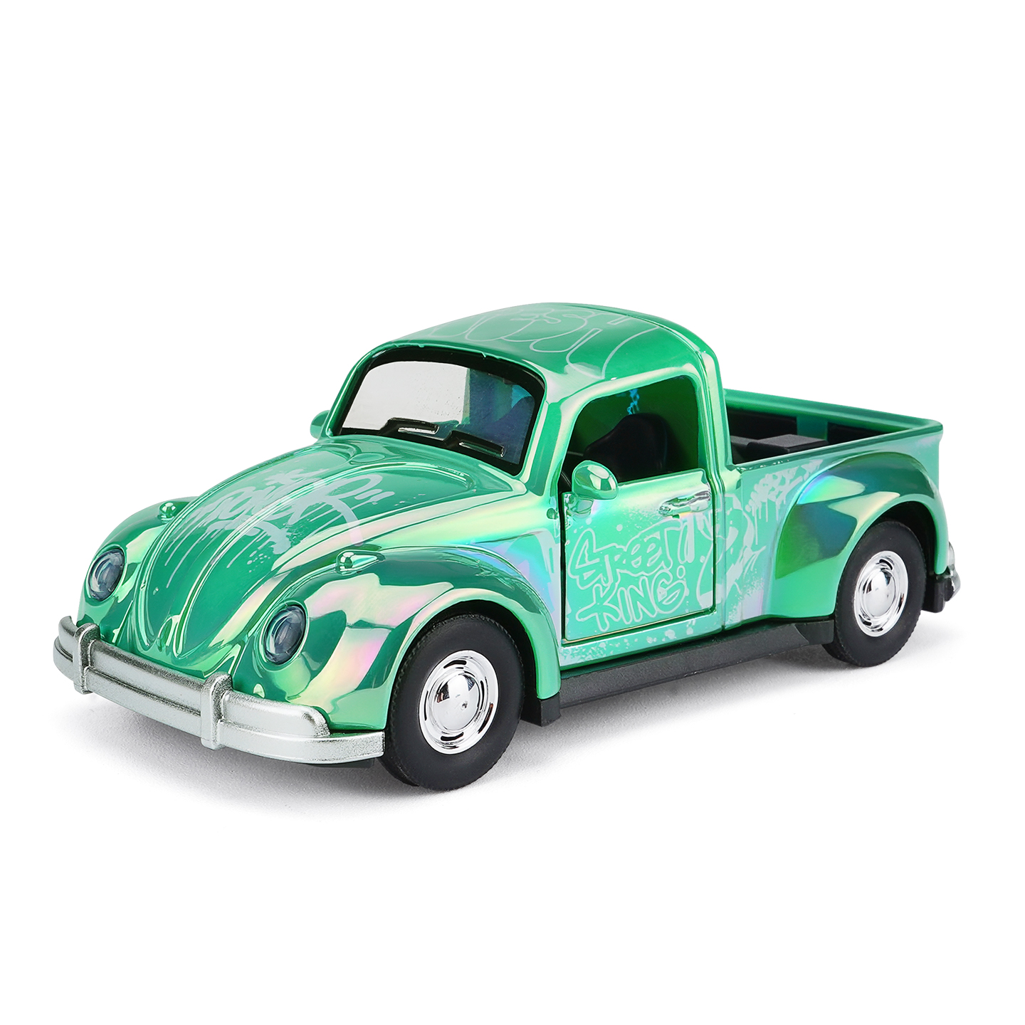 YC6611H Classic Car Multi-color Yellow, Car Model, Zinc Alloy Toy Car for Kids, Pull Back Vehicles Toy Car for Toddlers Kids Boys Girls Gift