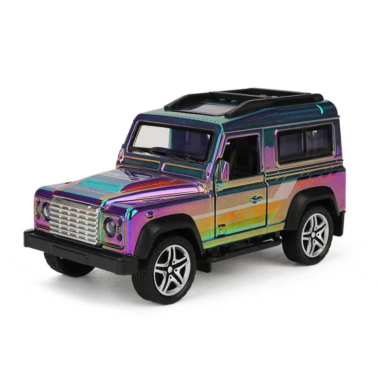 YC6616H Land Rover Defender Colorful, Car Model, Zinc Alloy 