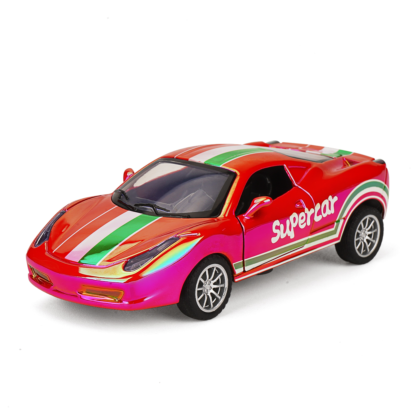 YC6619H Ferrari Colorful, Car Model, Zinc Alloy Toy Car for Kids, Pull Back Vehicles Toy Car for Toddlers Kids Boys Girls Gift