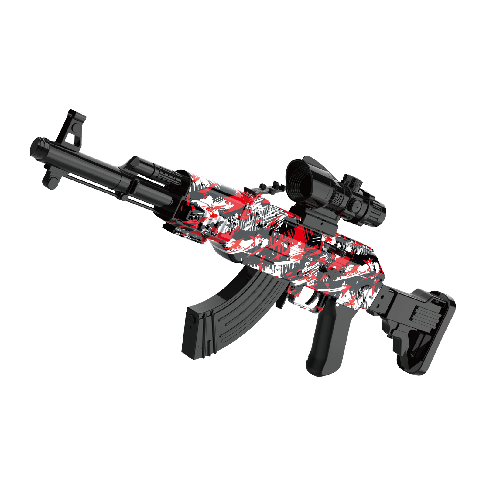 Electric water bullet gun-m762 hand self integrated,Outdoor 