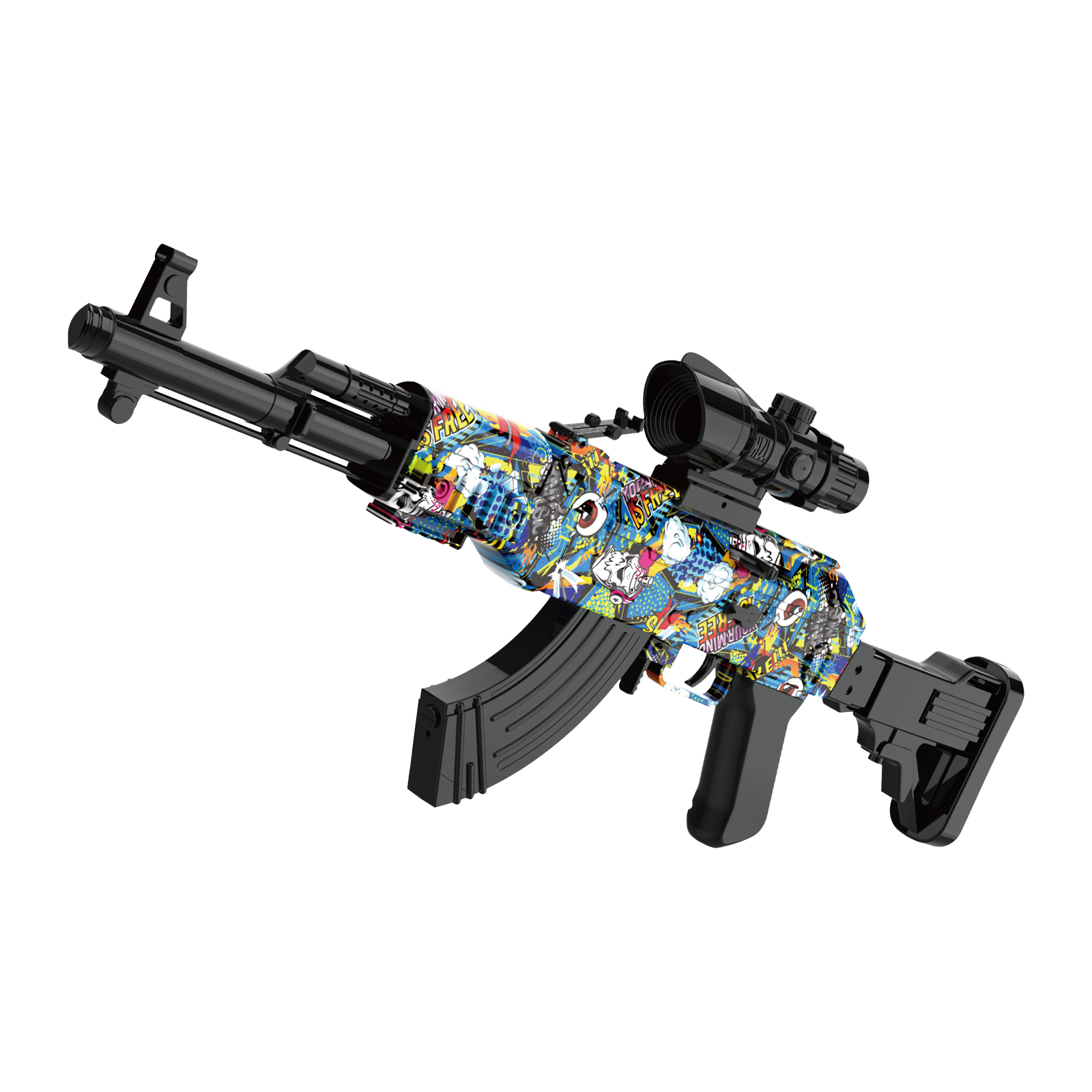 Electric water bullet gun-m762 hand self integrated,Outdoor Team Games & Birthday Gift