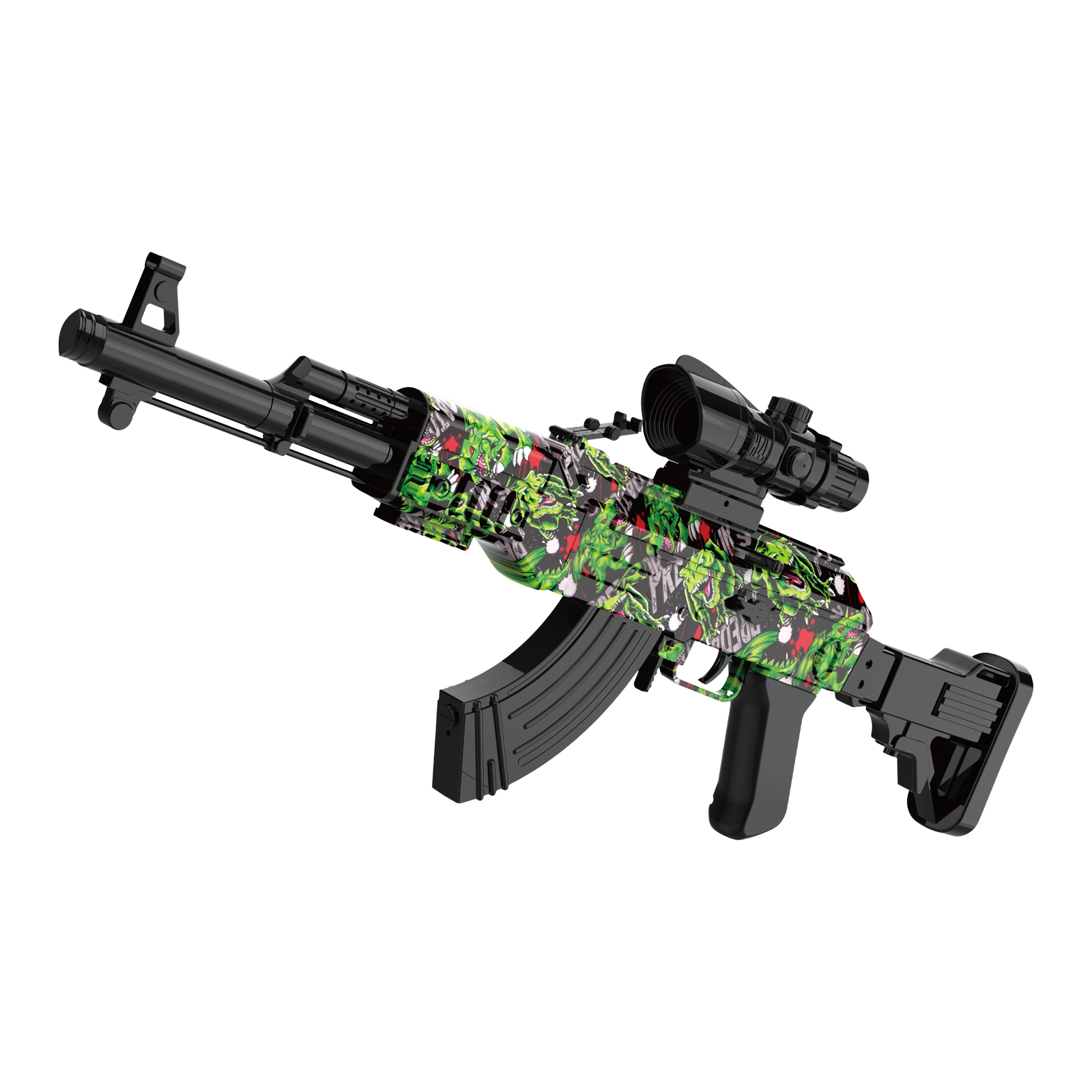 Electric water bullet gun-m762 hand self integrated,Outdoor Team Games & Birthday Gift