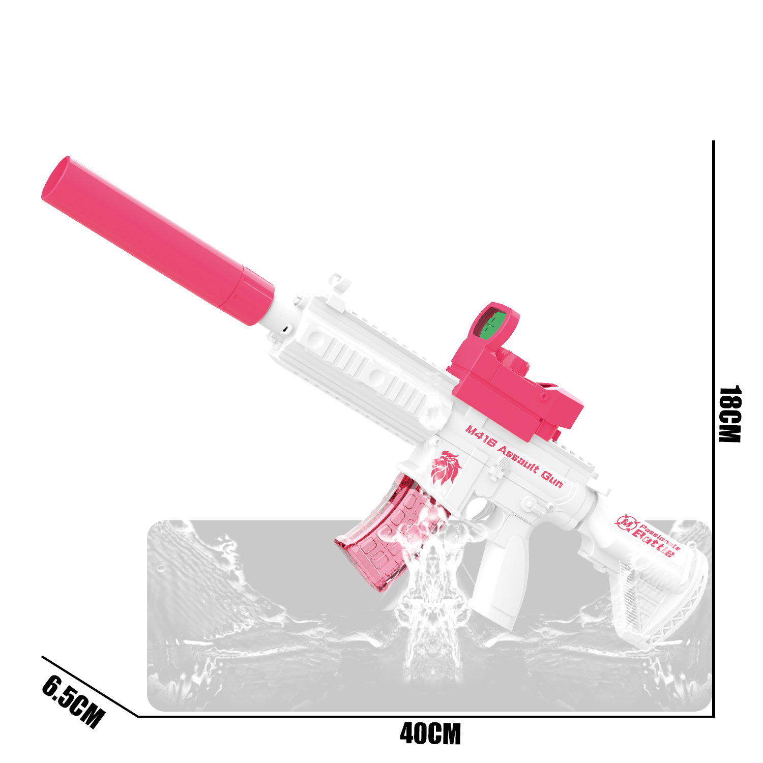 777-7 Electric M416 water gun (magazine version)