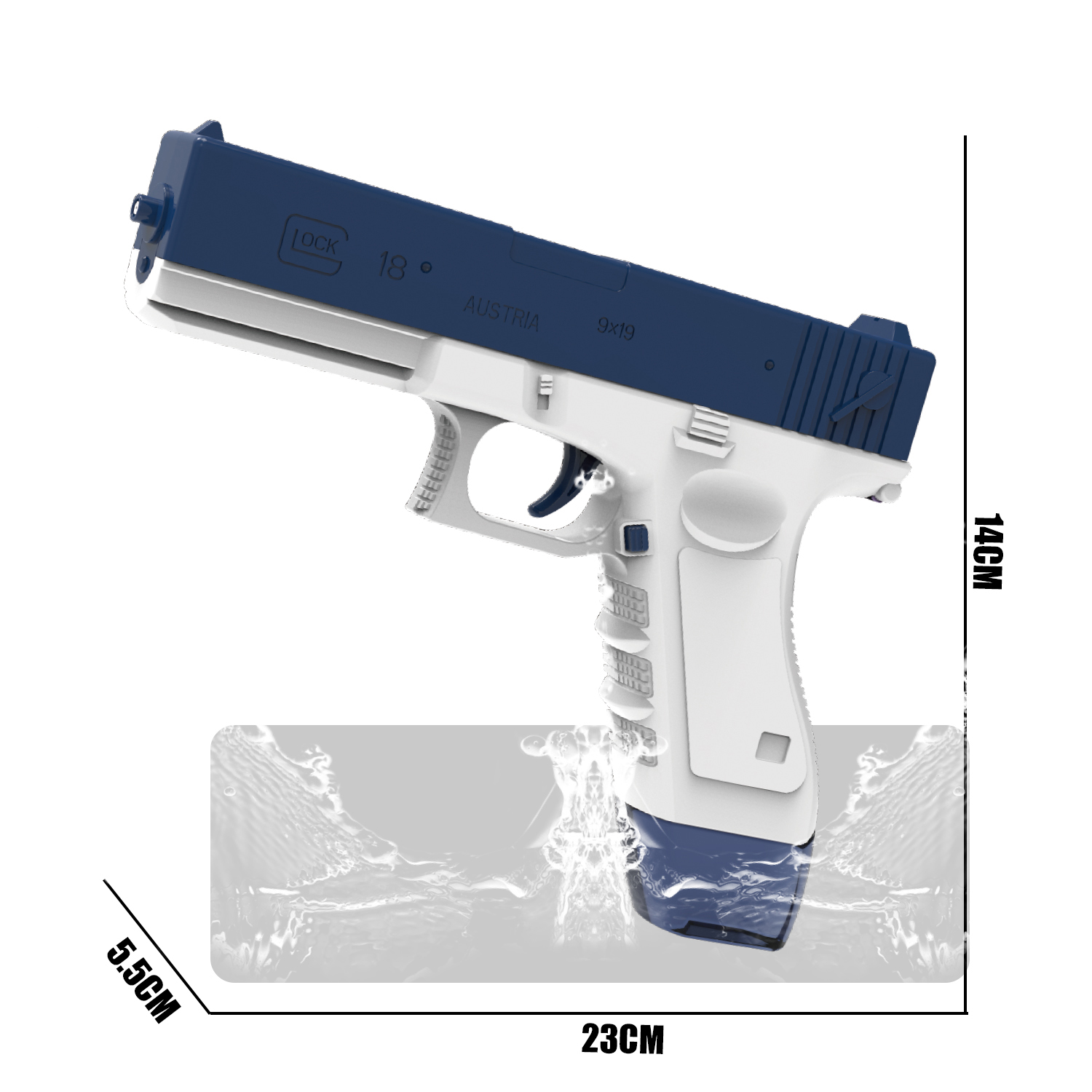 777-16 Glock electric water gun (magazine version)