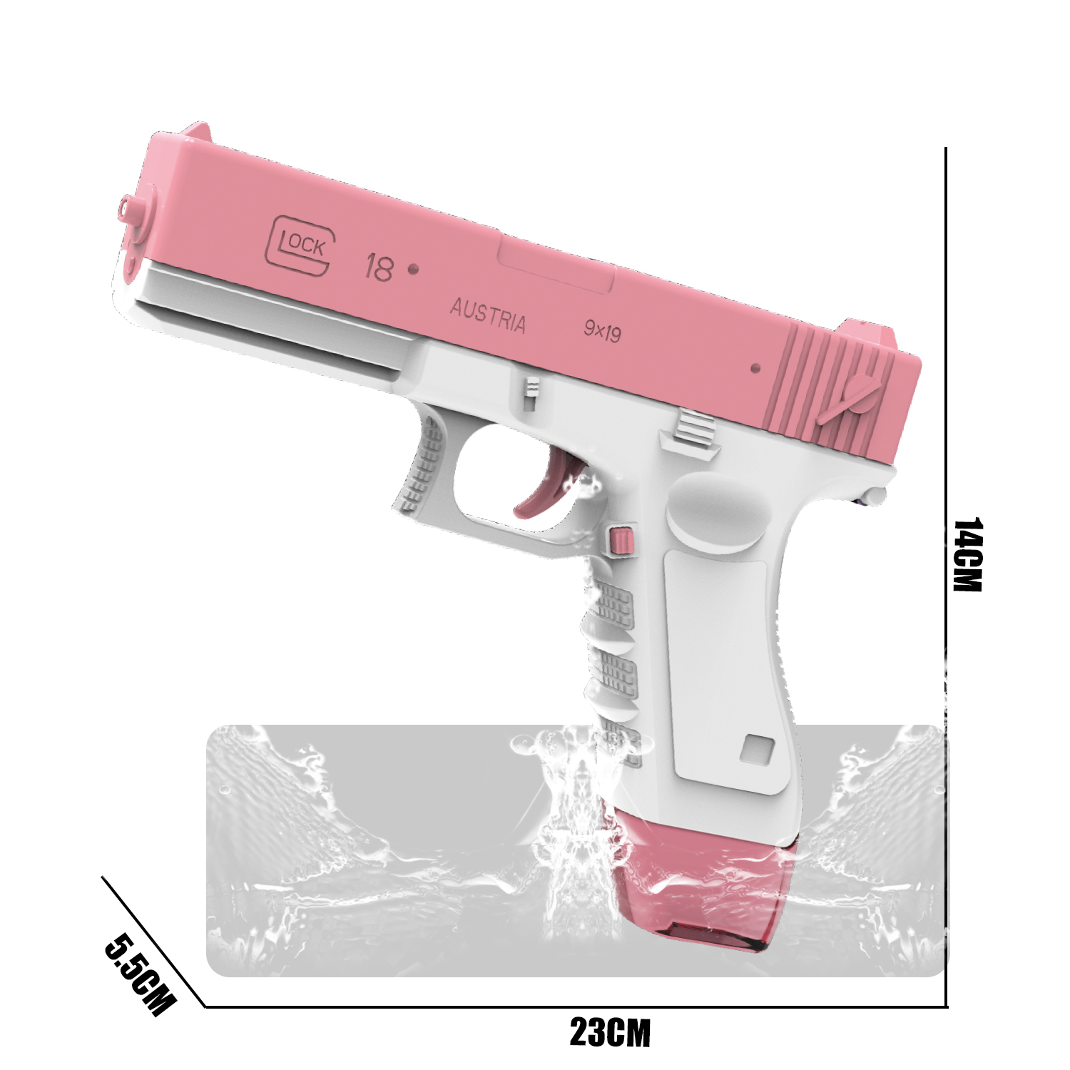 777-16 Glock electric water gun (magazine version)